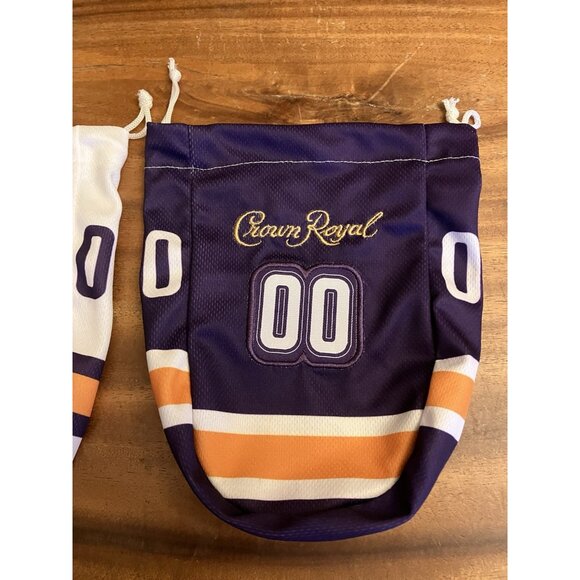 Set of 2 Special Edition Crown Royal NFL Game Day Drawstring Bags 750 ML - Picture 4 of 8